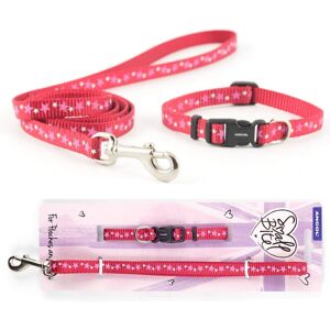 Ancol Small Bite Puppy Dog Collar and Lead Set Reflective Stars - 20-30cm Ancol Small Bite Puppy Dog Collar and Lead Set Reflective Stars - 20-30cm