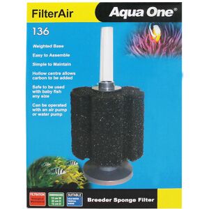 Real Aquatics Aqua One FilterAir 136 Sponge Filter Real Aquatics Aqua One FilterAir 136 Sponge Filter