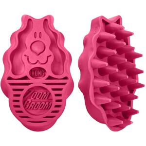 KONG ZoomGroom Dog Brush - Red for Large Dogs - Grooming & Shampooing KONG ZoomGroom Dog Brush - Red for Large Dogs - Grooming & Shampooing