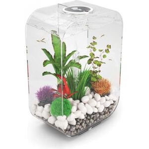 Real Aquatics BiOrb Life 60L Aquarium MCR LED Lighting Black / White / Clear - Clear Real Aquatics BiOrb Life 60L Aquarium MCR LED Lighting Black / White / Clear - Clear