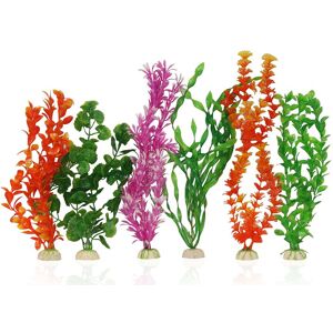 Real Aquatics Aqua One Plastic Plant Packs X-Large 40cm 6pk Real Aquatics Aqua One Plastic Plant Packs X-Large 40cm 6pk