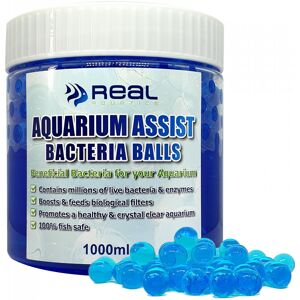 Real Aquatics Aquarium Assist Beneficial Bacteria Balls 3 Sizes - 1000ml Real Aquatics Aquarium Assist Beneficial Bacteria Balls 3 Sizes - 1000ml