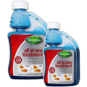 Real Aquatics Blagdon Fish Aid All In One Disease Treatment 250-1000ml - 250ml Real Aquatics Blagdon Fish Aid All In One Disease Treatment 250-1000ml - 250ml