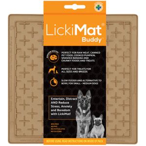 Real Pet Store LickiMat Dog Lick Mats Slow Feeders Classic Buddy 10 Colours - Coffee Real Pet Store LickiMat Dog Lick Mats Slow Feeders Classic Buddy 10 Colours - Coffee