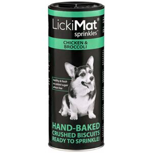 LickiMat LickiSprinkles Dog Chicken & Broccoli Treats - 150g LickiMat LickiSprinkles Dog Chicken & Broccoli Treats - 150g