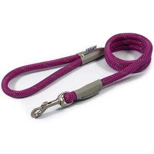 Real Pet Store Ancol Viva Dog Rope Lead Snap Hook Reflective Purple 2 Sizes - 107 x 1.2cm Real Pet Store Ancol Viva Dog Rope Lead Snap Hook Reflective Purple 2 Sizes - 107 x 1.2cm
