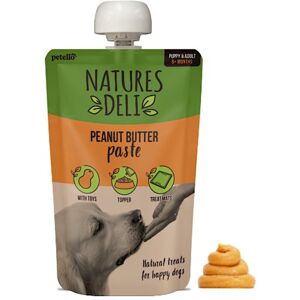 Real Pet Store Natures Deli Peanut Butter Paste Pouch 100g Real Pet Store Natures Deli Peanut Butter Paste Pouch 100g