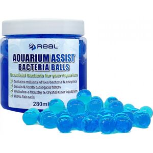Real Aquatics Aquarium Assist Beneficial Bacteria Balls 3 Sizes - 280ml Real Aquatics Aquarium Assist Beneficial Bacteria Balls 3 Sizes - 280ml