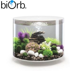 Real Aquatics BiOrb Tube 35 Aquarium MCR LED Lighting Black / White - White Real Aquatics BiOrb Tube 35 Aquarium MCR LED Lighting Black / White - White