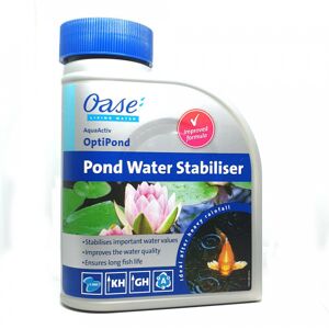 Real Aquatics Oase AquaActiv OptiPond Pond Water Stabiliser 500ml Real Aquatics Oase AquaActiv OptiPond Pond Water Stabiliser 500ml