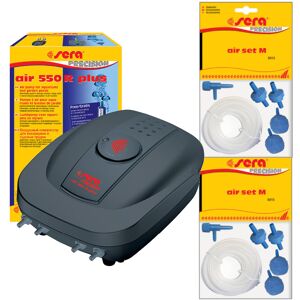Real Aquatics Sera Air 550 R Plus Aquarium Air Pump & Accessories Real Aquatics Sera Air 550 R Plus Aquarium Air Pump & Accessories