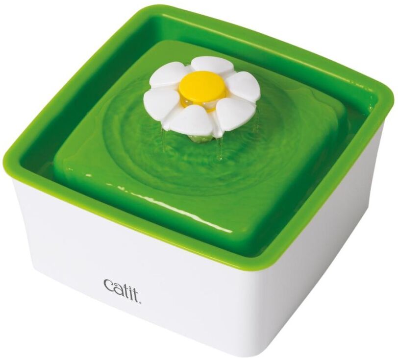 Real Pet Store Catit Small Cat & Kitten Drinking Water Mini Flower Fountain 1.5L