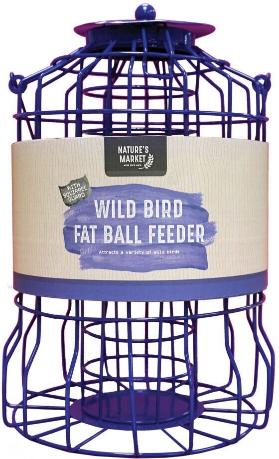 aroonz trading limited Hanging Wild Bird Feeder Seed Nut Fat Ball Garden Feeding Station Supplies