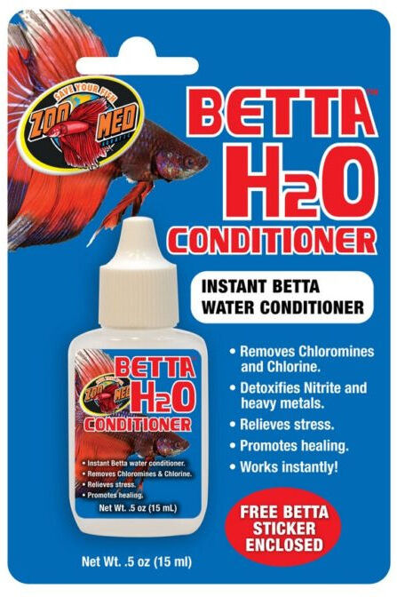 Real Aquatics Zoo Med Betta H20 Water Conditioner 15ml