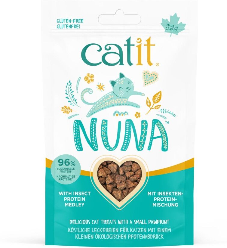 Real Pet Store Catit Nuna Treats Insect Protein Medley 60g
