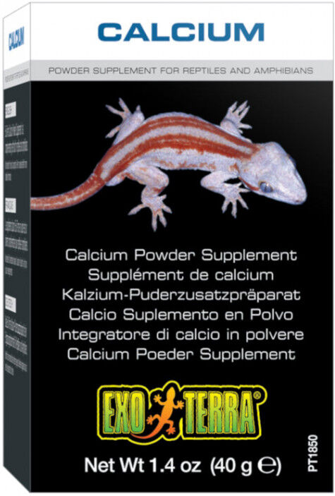 Real Aquatics Exo Terra Calcium Supplement 2 Sizes - 40g