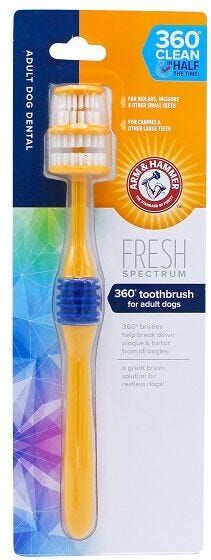 Real Pet Store Arm & Hammer Fresh Spectrum 360° Adult Dog Toothbrush