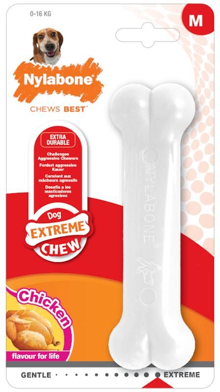 Real Pet Store Nylabone Extreme Dog Chews Chicken 5 Sizes - Small