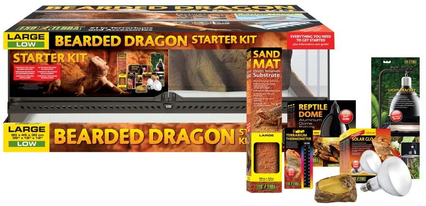 Real Aquatics Exo Terra Bearded Dragon Starter Kit (90 x 45 x 30cm)