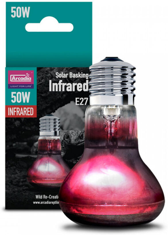 Real Aquatics Arcadia Reptile Solar Basking Infrared Heat Bulbs E27 50w
