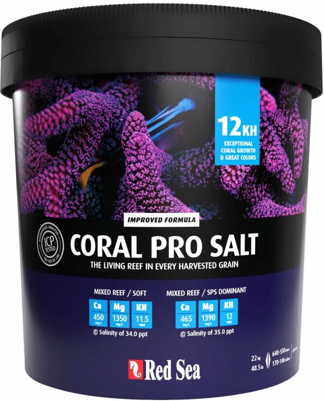 Real Aquatics Red Sea Coral Pro Marine Aquarium Reef Salt 22kg