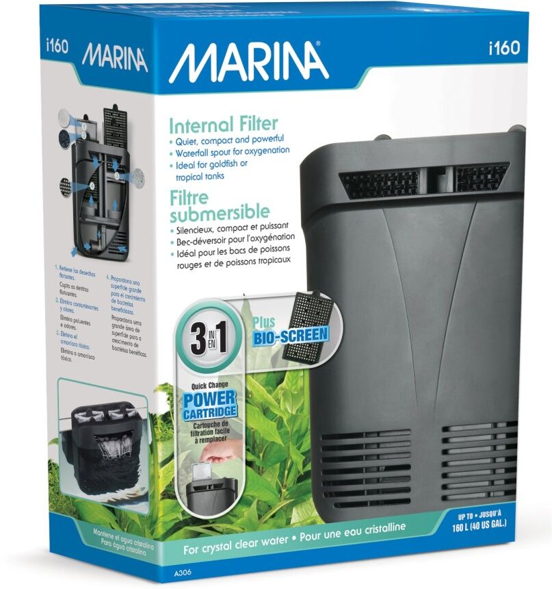 Real Aquatics Marina i160 Internal Filter for Aquariums up to 160L