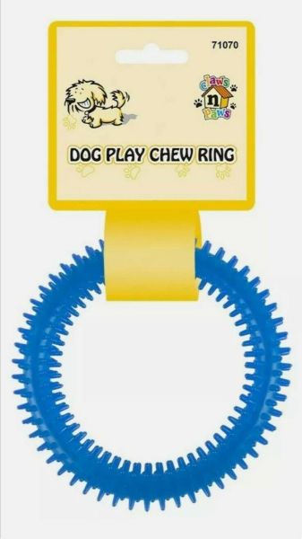 MantraRaj Infotech LTD. Dog Play Chew Ring Training Fetch Toys Dental Play Funny Circle Random X 1