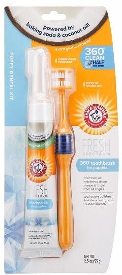 Real Pet Store Arm & Hammer Fresh Spectrum Puppy 360° Clean Dental Kit