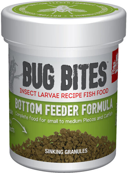 Real Aquatics Fluval Bug Bites Insect Formula Fish Food Bottom Feeder 45g