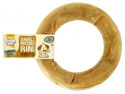 GHB Traders Limited Good Boy Dog Chew Hide Ring - 6 - 616146