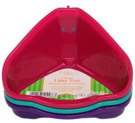 GHB Traders Limited Harrisons Small Animal Corner Litter Tray 16cm - 745566