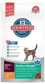 GHB Traders Limited Hills Science Plan Cat Adult Dry Chicken Perfect Weight 1.5kg - 21969