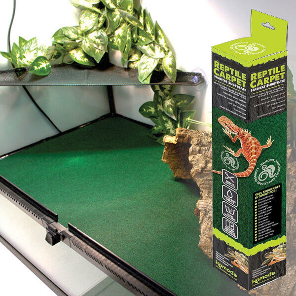 Real Aquatics Komodo Reptile Carpet 2 Sizes - 120 x 60cm