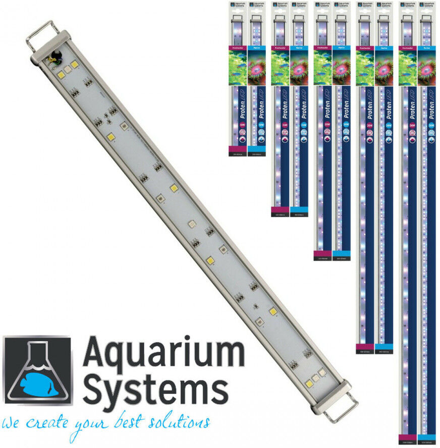 Real Aquatics LED Lighting Aquarium Systems Proten Freshwater Stretch Lights 5 Sizes - 20w / 60-90cm
