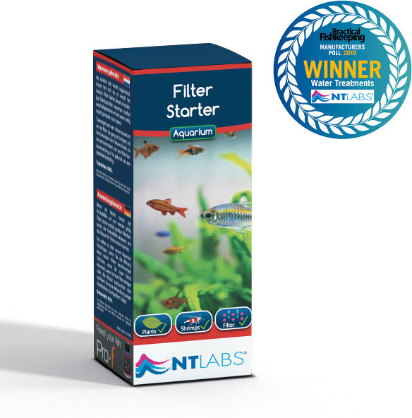 Real Aquatics NT Labs Filter Starter Quick Start Aquarium Fish Tank Friendly Bacteria 100ml