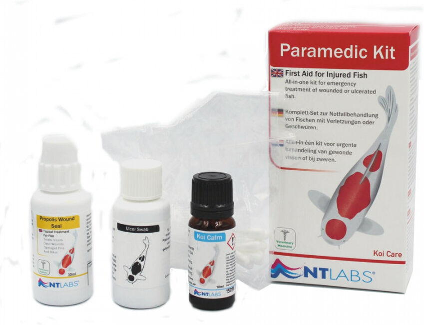 Real Aquatics NT Labs Koi Care Emergency Treatment Paramedic Kit