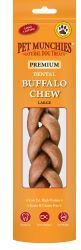 GHB Traders Limited Pet Munchies Buffalo Dental Chew Large - lrg - 564517