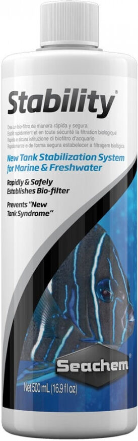 Real Aquatics Seachem Stability New Tank Stabilization 250/500ml - 250ml