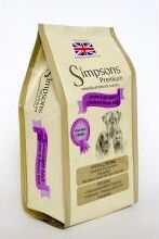 GHB Traders Limited Simpsons Senior Light Chicken & Brown Rice - 12kg - 378821