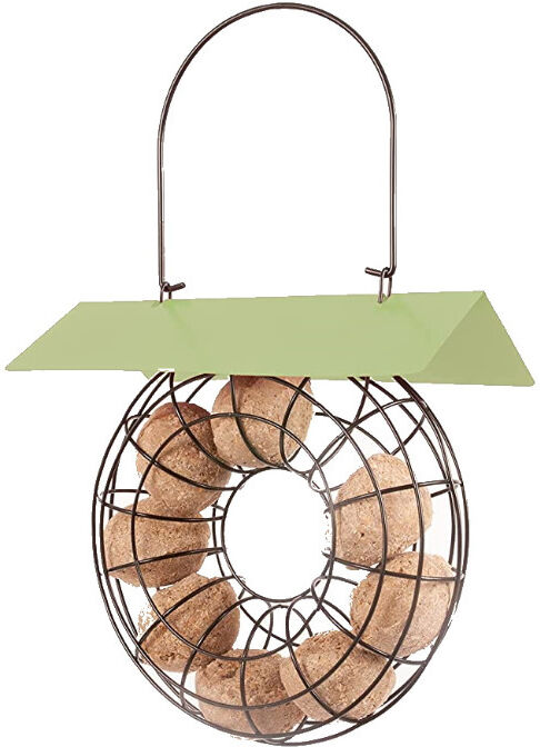 Gifts Direct 2 U Ltd Plastic-Free Suet Ball Bird Feeder - Hanging Mount