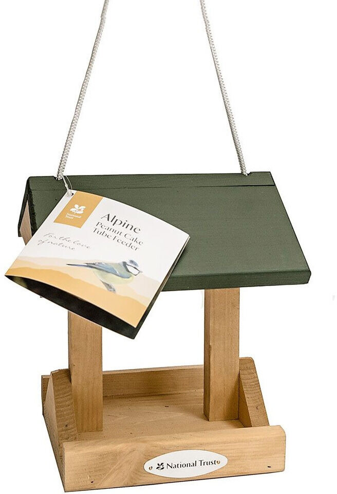 Gifts Direct 2 U Ltd Wooden Bird Feeder Peanut Cake Tube