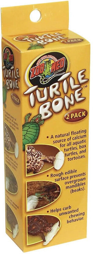 Real Aquatics Zoo Med Turtle Bone Floating Calcium Supplement Pack of 2