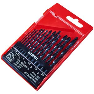 XS-Stock.com Ltd Amtech High Speed Drill Bit Set 13 Piece XS-Stock.com Ltd Amtech High Speed Drill Bit Set 13 Piece
