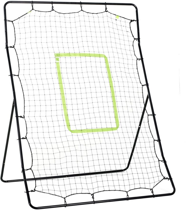 MHSTAR UK LTD HOMCOM Baseball Rebounder Net Teens Adults Game Spot Softball Training Aid Practise Target Strike Shot Goal Play