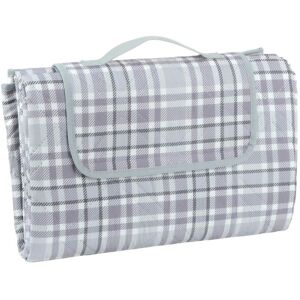 XS-Stock.com Ltd Picnic Blanket Rug Waterproof Backing Carry Handle 3 Sizes - Grey Check - XXL XS-Stock.com Ltd Picnic Blanket Rug Waterproof Backing Carry Handle 3 Sizes - Grey Check - XXL