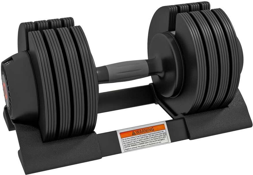 MHSTAR UK LTD SPORTNOW 6KG 11KG 16KG 20KG Adjustable Dumbbells Set, 4-in-1 Weights Set with Storage Tray and Non-Slip Handle, Home Gym Fitness Equipment