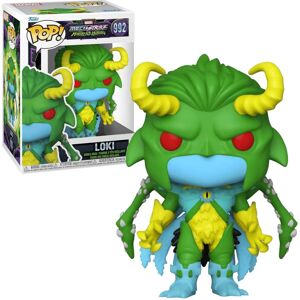 XS-Stock.com Ltd Funko POP! Marvel Mech Strike Monster Hunters Bobble Head Figure 10cm - #992 Loki