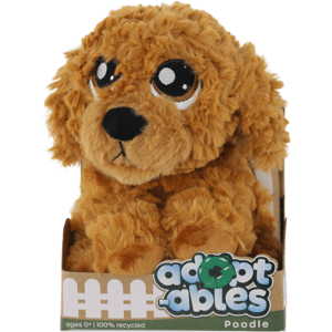 XS-Stock.com Ltd Resoftables Adoptables Recycled Plush Dog Toy Soft Cuddly Eco Friendly - Poodle XS-Stock.com Ltd Resoftables Adoptables Recycled Plush Dog Toy Soft Cuddly Eco Friendly - Poodle