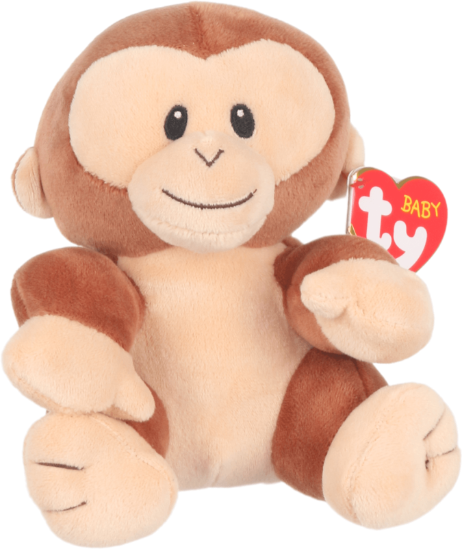 XS-Stock.com Ltd TY Baby Plush Animal Soft Toy Cuddle Play Kids Beanie 6” - Elephant (Bubbles)
