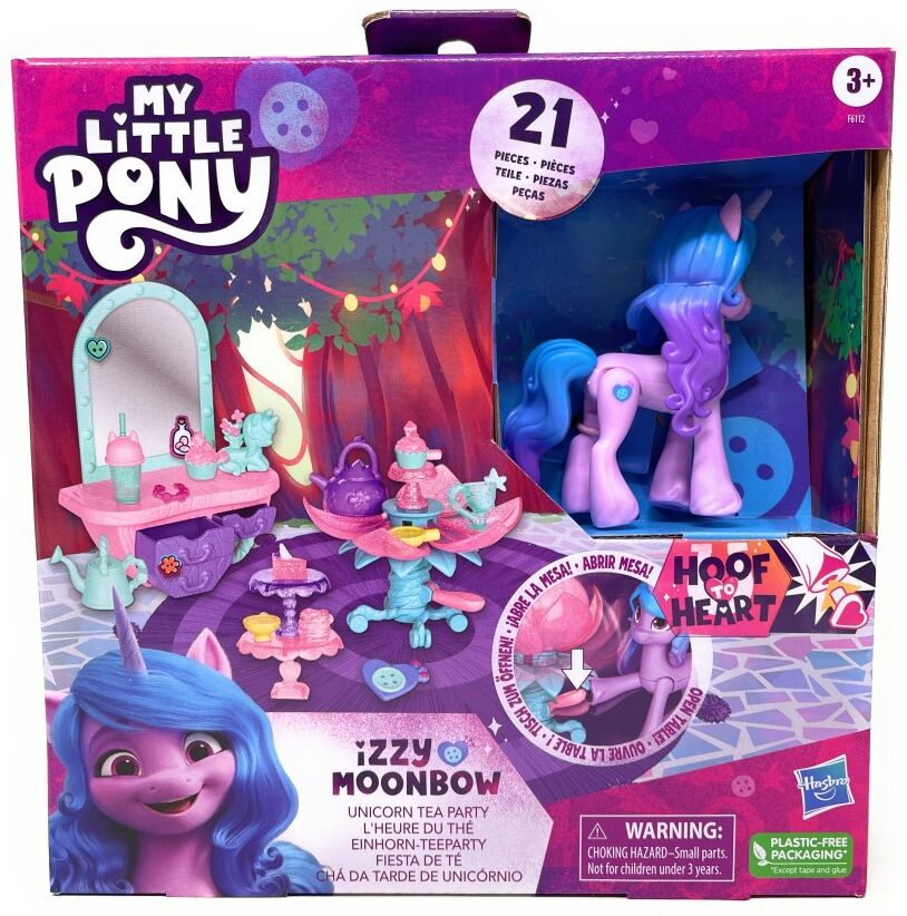 Clubit.co.uk Ltd My Little Pony Unicorn Toy Playset - Izzy’s Magical Tea Party with 20 Accessories